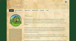 Desktop Screenshot of eastmontrose.org